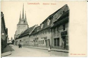 Lommatzsch. Döbelner Straße