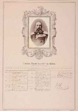 Bildnis von Ewald von Kleist (1824-1910)