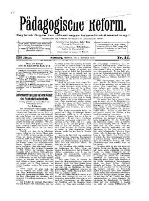 Reformbestrebungen auf dem Gebiet des Handarbeitsunterrichts : (Schluß folgt)