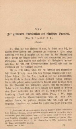 321-334 Zur geplanten Emendation des römischen Breviers : Schluß