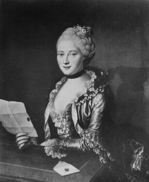 Frau von Marschall, geborene von Vreech