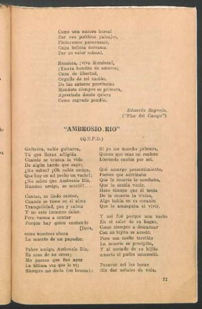 "Ambrosio Río" : (Q.E.P.D.)