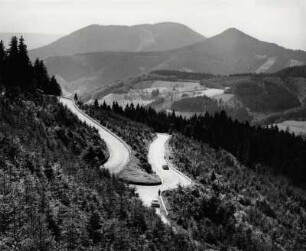 Serpentinenstraße bei Bad Griesbach, Schwarzwald