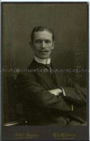Porträt eines jungen Mannes, Carte de Visite