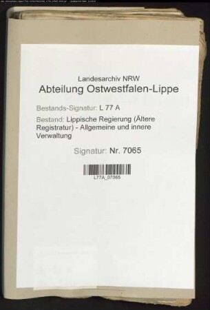 Konvent zu Hildesheim über die Verpflegung des vereinigten Truppencorps zur Deckung der Demarkationslinie - Protokolle, Bd. 1