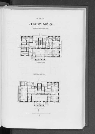 Heilanstalt Dösen. Haus für Halbruhige.
