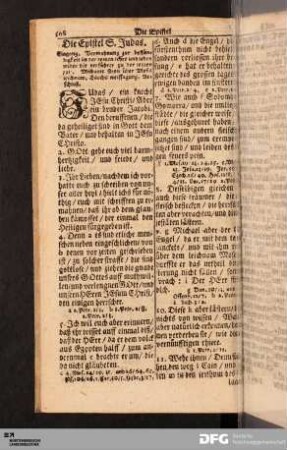 Die Epistel S. Judas.