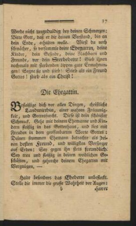 Die Ehegattin