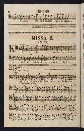 10-19, Missa II.