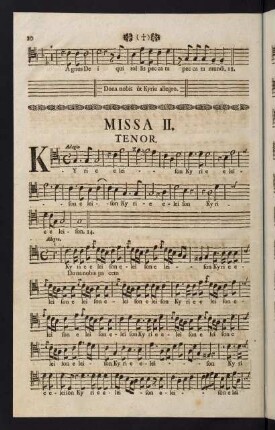 10-19, Missa II.