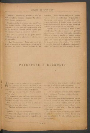 Primerose e Bagnolet