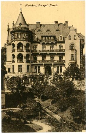 Karlsbad. Evangelisches Hospiz (Kurhaus Trocnov, 1897-1899)