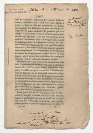 Sur la Température de l'intérieur du globe; Observations faites par M. Daubuisson dans les mines de Freyberg, etc.