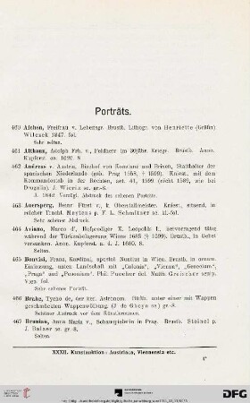 Porträts (Nr. 460-627)