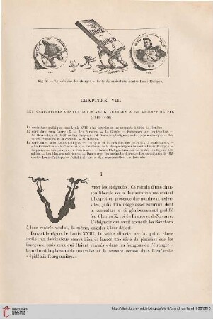 Chapitre VIII. Les caricatures contre Louis XVIII, Charles X et Louis-Philippe (1816-1848)