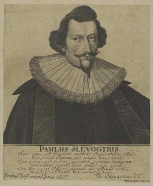Bildnis des Paulus Slevogtius