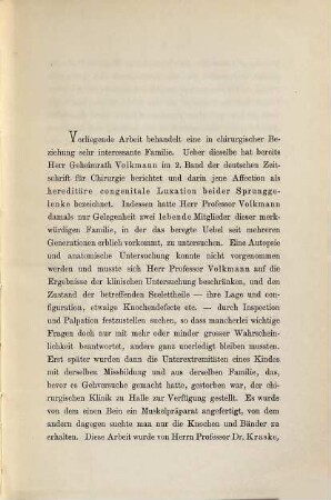 Zur Casuistik der congenitalen Sprunggelenkluxationen : Inaug. Diss.