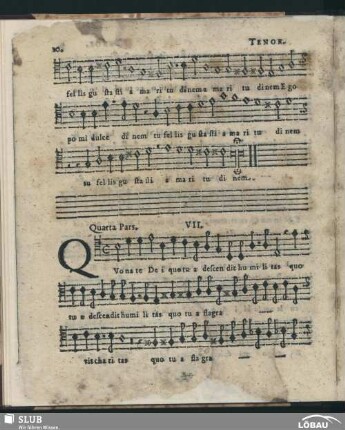 VII. Quo nate Dei; SWV 59