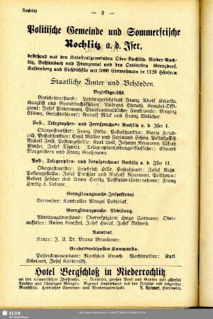 Gemeinde Rochlitz a. d. Iser