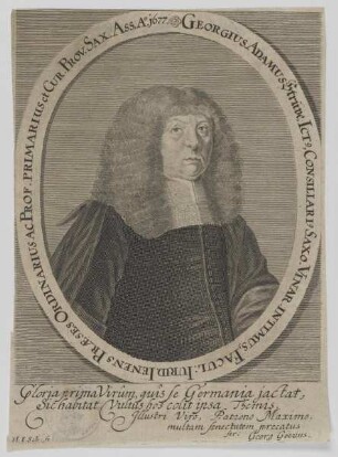 Bildnis des Georgius Adamus Struve