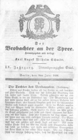 24. Stück, 9. Juni 1856