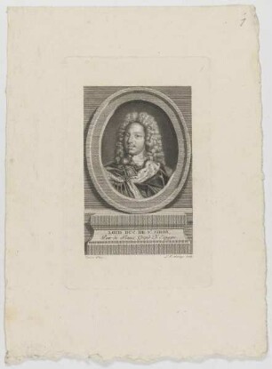 Bildnis des Louis de Simon
