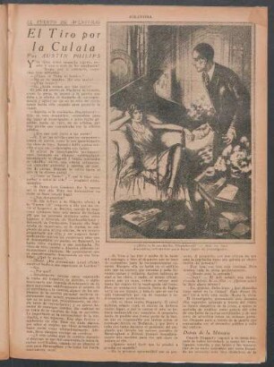 El tiro por la culata : El cuento de aventuras