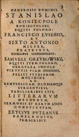 Methodus litterarum sive Sermonis et Rerum lineae