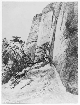 Bernkopf, Georg: An der kleinen Gans. Um 1940/1943. Zeichnung, bezeichnet "Georg Bernkopf"