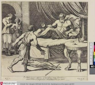 [Isaak gewährte den Behörden von Esau einen zweiten Segen.; Isaac accordé aux instances d'Ésaü une seconde bénédiction.]