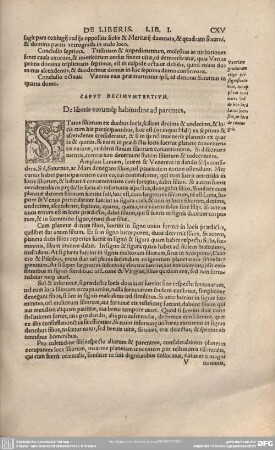 CAPUT DECIMUMTERTIUM: De liberis eorum habitundine ad parentes.