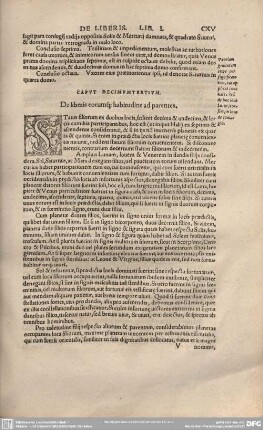CAPUT DECIMUMTERTIUM: De liberis eorum habitundine ad parentes.