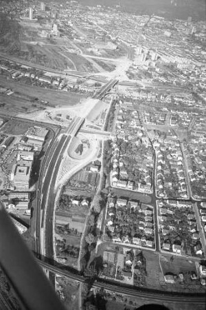 Bau der letzten Etappe der Westtangente zwischen der Ebertstraße und dem Autobahnzubringer Süd