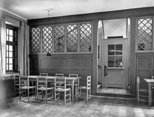 Fischer, Theodor; München - Westend, Bergmannstr.; Ledigenheim - Speisesaal