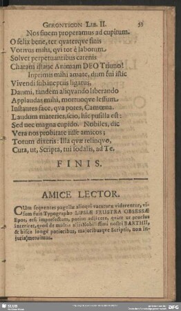 Amice Lector