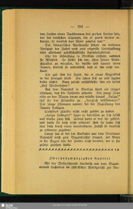 Zweiundzwanzigstes Kapitel