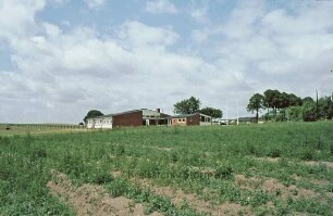 Schule, Feld davor