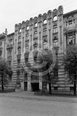 Mietshaus Alberta iela 2a (Albertstraße) in Riga