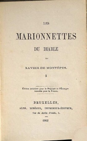 Les marionnettes du diable, [1],3