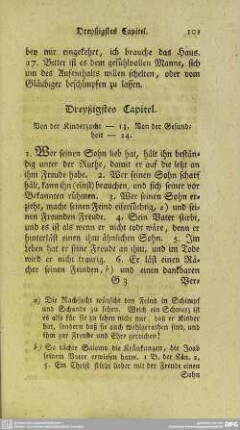 Dreyßigstes Capitel