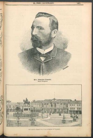 [Retrato de] Rev. Francisco Penzotti : Pastor Evangélico