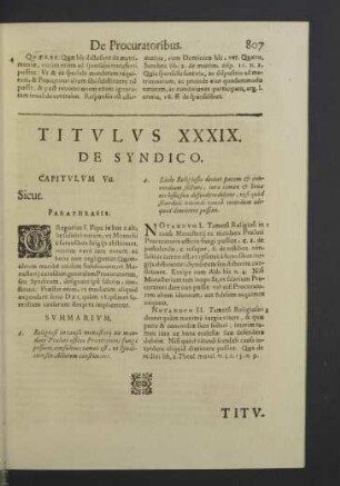 Titulus XXXIX.