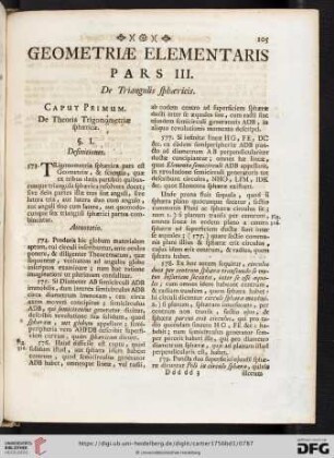 Pars III
