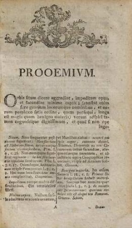 Pomponii Melae De Sitv Orbis Libri III.