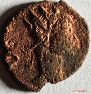 Römische Münze, Nominal Antoninian, Prägeherr unbekannt für Divus Claudius II. Gothicus, Prägeort nicht bestimmbar, Fälschung
