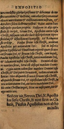 Epistolae ad Titum expositio