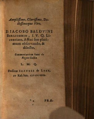 Gallia : sive de Francorum regis dominiis et opibus commentarius
