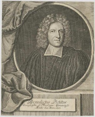 Bildnis des Benedictus Pictetus