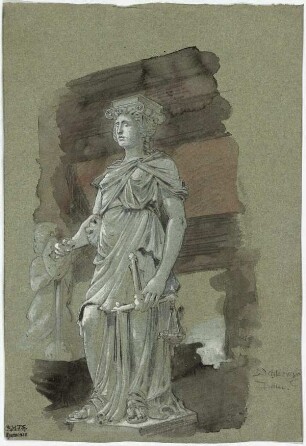 Dom zu Schleswig, Karyatide (Justitia)