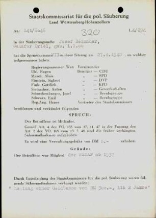 Reinauer, Josef